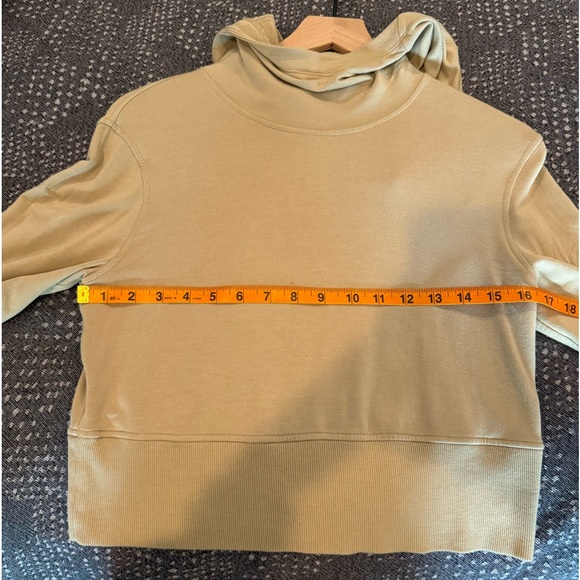 Lululemon Modal fleece long sleeve fleece hoodie trench size 12 - Picture 15 of 16